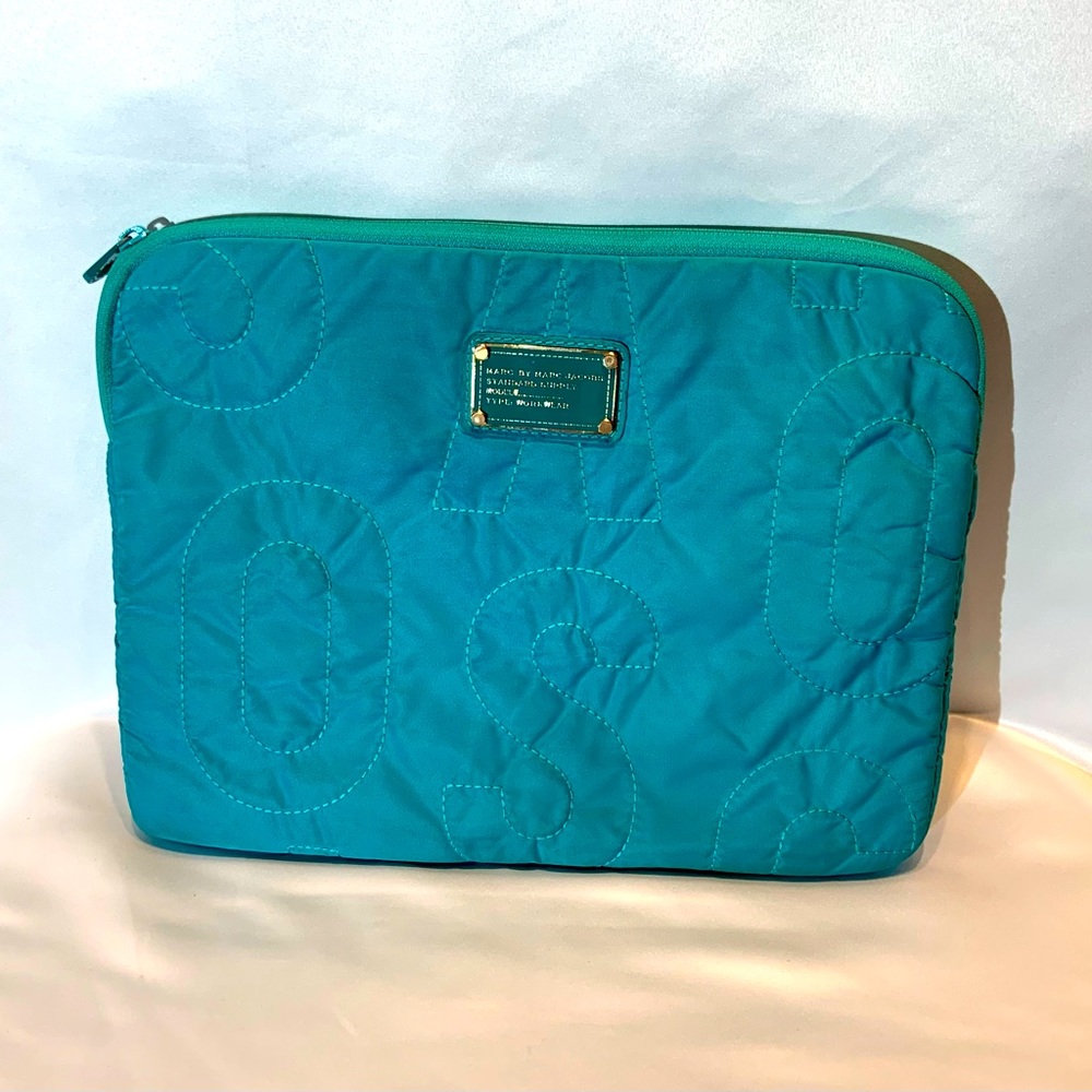 Marc by Marc Jacobs Turquoise Laptop Sleeve